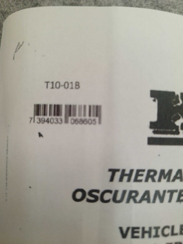 1537310-4 Thermomatta - Kama Fritid, 7-lagrig, Fiat Ducato 1994-2001