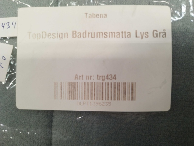 1537314-5 Badrumsmattor, 16 st - 4living och Tabena, blandade modeller och färger