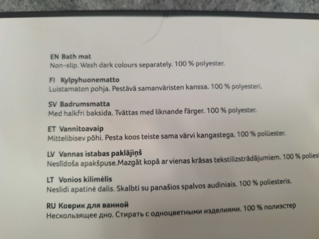 1537314-7 Badrumsmattor, 16 st - 4living och Tabena, blandade modeller och färger