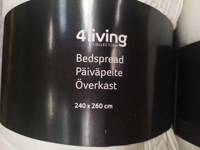 1537316-4 Överkast, 2 st och vindskydd - 4Living, 240 x 260 cm, 500 x 140 cm