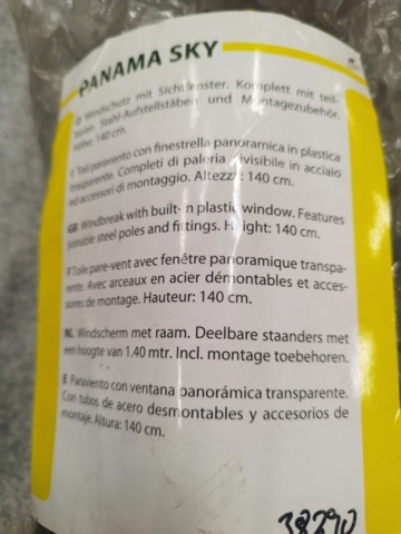 1537319-6 Campingutrustning, 2 st - Kampa och Brunner, toalettält och vindskydd