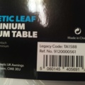 1537321-5 Campingbord, 2 st - Dometic Leaf Medium, aluminium, hopfällbara