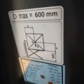 1557317-6 Scissor lift trolley Electric, 1000 kg, 1190 mm