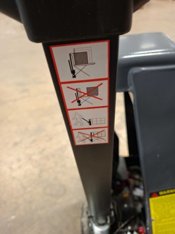 1557317-13 Scissor lift trolley Electric, 1000 kg, 1190 mm
