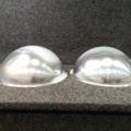 1557418-3 2 mirror domes 360°, Ø 600 mm, acrylic