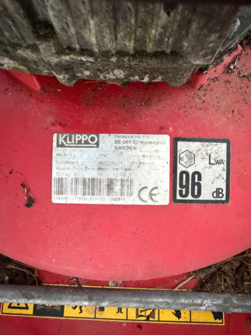 1516413-2 Garden machinery - Klippo, Stiga, etc. (Repair items)