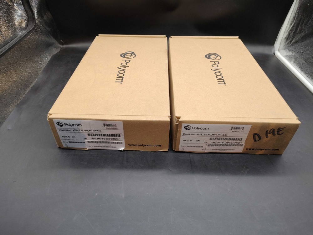1547141-2 Takmikrofoner, 2 st - Polycom, Ceiling Mic