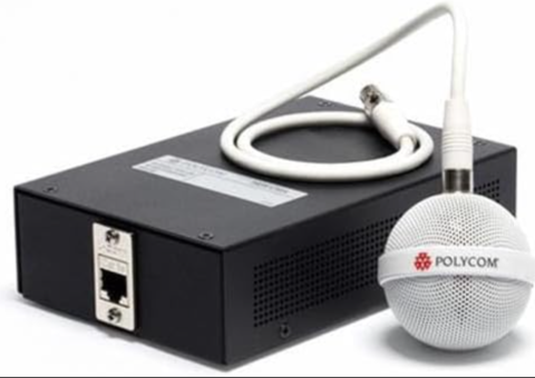 Ceiling microphones, 2 pcs - Polycom, Ceiling Mic