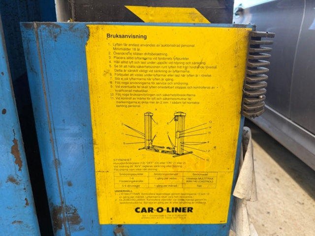 1516422-7 2-pillar lift - Ravaglioli KPN336 (Repair item)