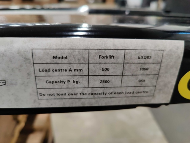 1557421-7 Extension forks 220 cm