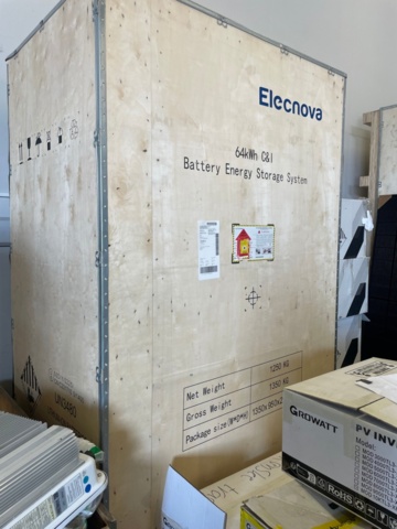 1557458-16 Inventory of products for solar energy, energy storage, and electrical installations - Örebro