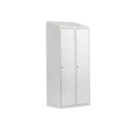 1557309-1 4 pcs Wardrobe CLASSIC Sloping ceiling, 2 sections, 1900x800x550 mm, grey