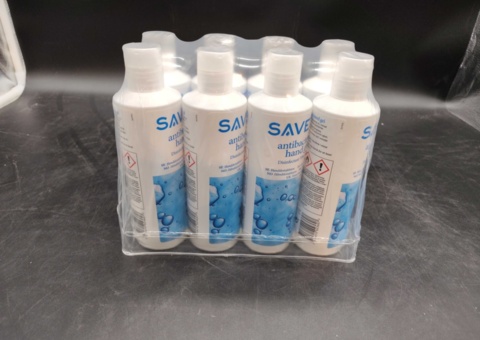 Handdesinfektion, 5 st 8-pack , Savett, alcogel, 250 ml