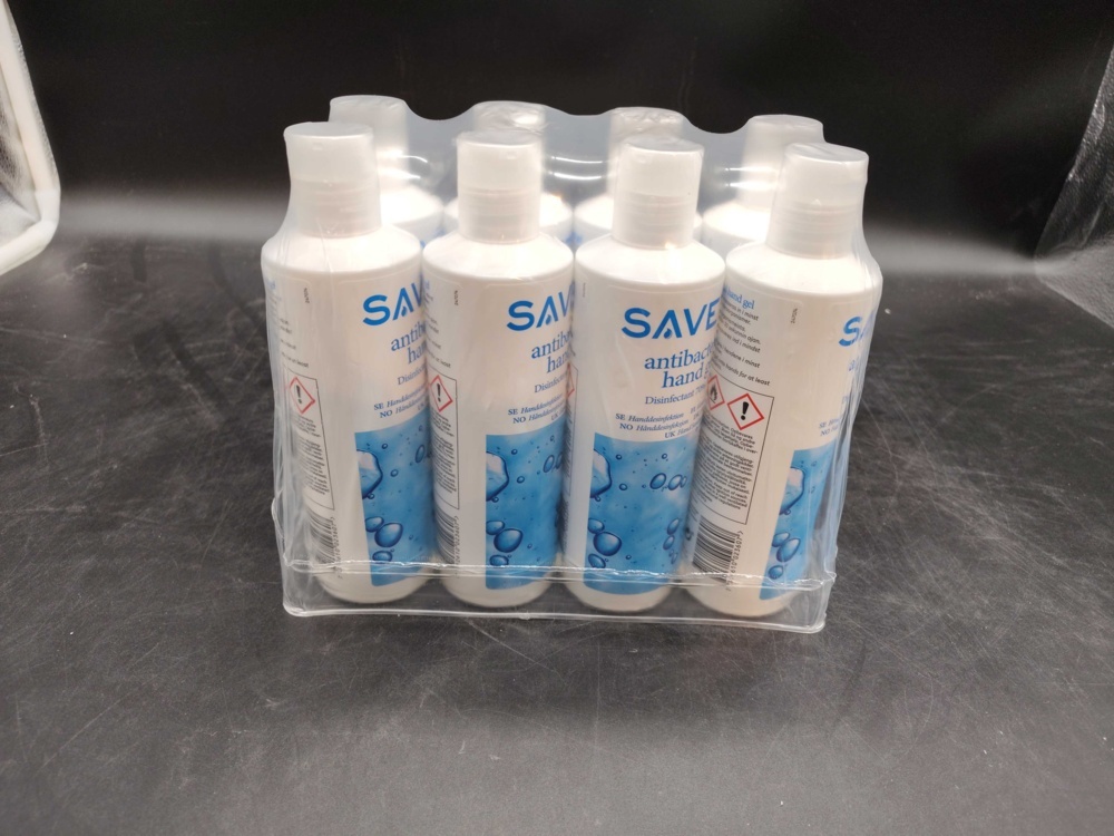 1557488-1 Handdesinfektion, 5 st 8-pack , Savett, alcogel, 250 ml