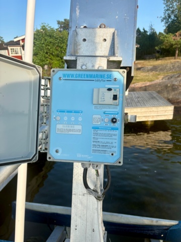 1557519-8 Green Marine elektrisk vattenskoterlyft