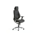 1557333-1 Kontorsstol STIRLING Tyg, svart