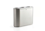 1557416 Sorteringsbehållare CLARK 3x48 liter, rostfritt stål