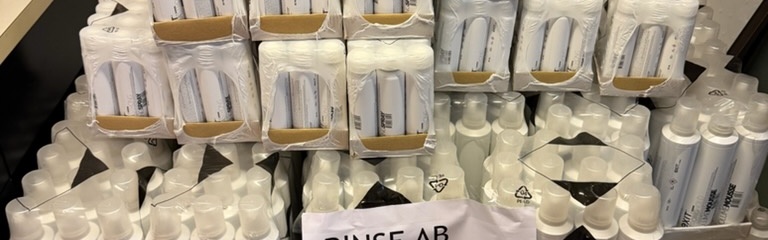 Bild som representerar auktionen - Parti med hårvårdsprodukter från konkursbo