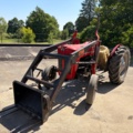 1531244-1 Massey Ferguson 30 Diesel 1964 med frontlastare och pallgafflar – Fungerar