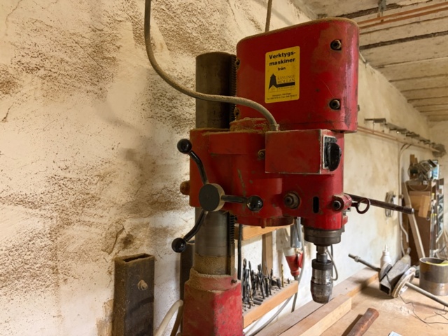 1531230-3 Pelarborrmaskin AB Industrimaskiner A59 – 380 V – Provkörd och fungerande