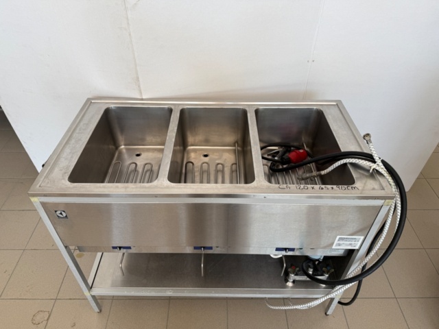 1140994-3 Electrolux  kokeri/värmeri med 3 brunnar