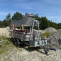 1352278-2 Scaffolding trailer Temared 2022 including scaffolding