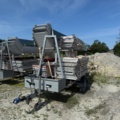 1352278-1 Scaffolding trailer Temared 2022 including scaffolding