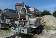 1352278 Scaffolding trailer Temared 2022 including scaffolding
