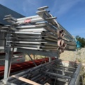 1352278-4 Scaffolding trailer Temared 2022 including scaffolding