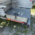 1352278-8 Scaffolding trailer Temared 2022 including scaffolding