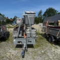 1352279-2 Construction scaffolding trailer Temared 2022 including scaffolding