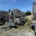 1352279-3 Construction scaffolding trailer Temared 2022 including scaffolding