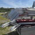 1352279-8 Construction scaffolding trailer Temared 2022 including scaffolding