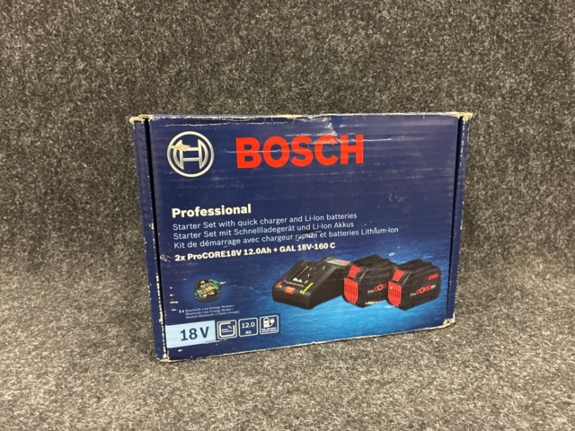 1557584-1 Laddpaket Bosch GAL 18V-160 + 12,0Ah ProCORE
