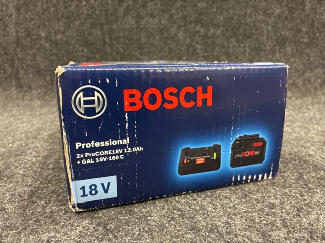 1557584-3 Laddpaket Bosch GAL 18V-160 + 12,0Ah ProCORE