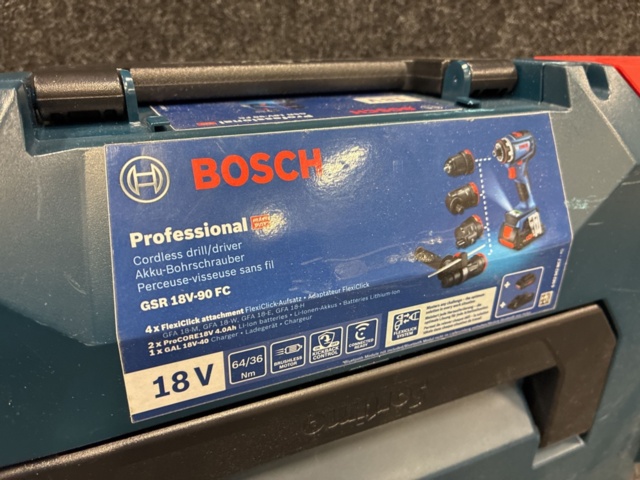 1557586-3 Borrskruvdragare Bosch GSR 18V-90