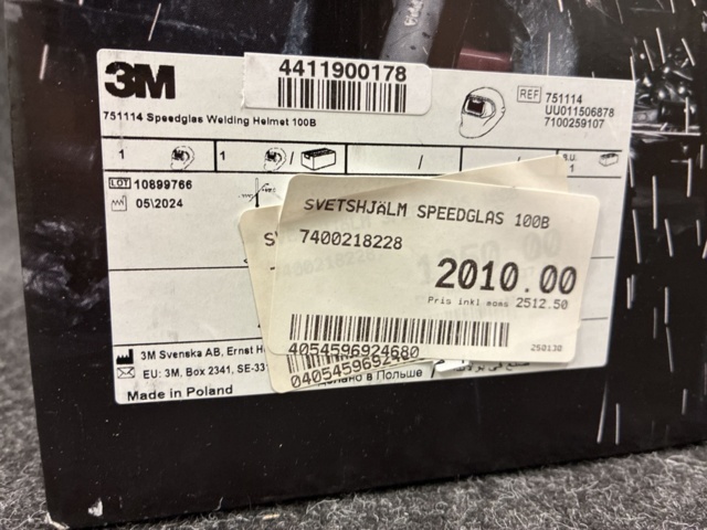 1557632-5 Svetshjälm Speedglas 3M 100B