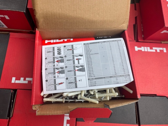 1405979-4 Hilti HPS-1 Expansion anchor 5/15x35: approx. 158 pcs package
