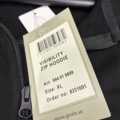 1557711-4 4 st Hoodie Björnkläder Fullzip Contrast, Strl XL