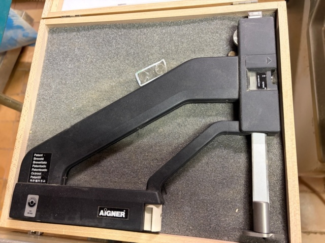 1531250-1 Aigner Setup Gauge / Inställningsinstrument för Spindelfräs – Originallåda