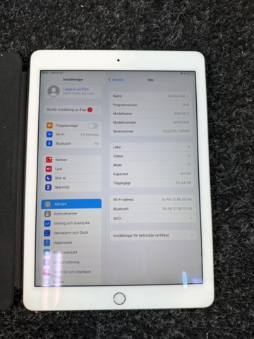 1516502-4 Surfplattor 2 st - Apple iPad Air 2 / iPad mini