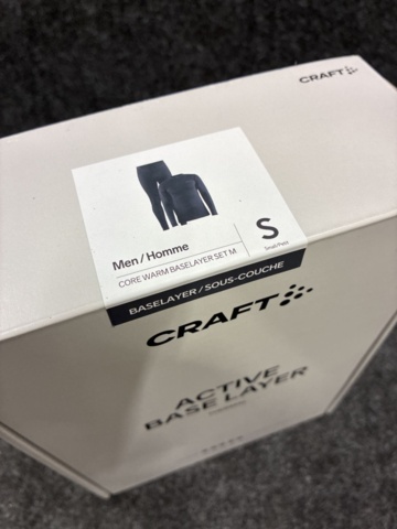 1557668-4 Underställ Craft Core Warm Baselayer Set, Strl S