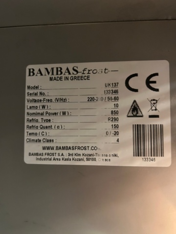 1532062-4 Rostfri dubbelfrys Bambas