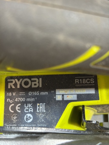 1516506-9 Elverktyg och handverktyg – Ryobi / Meec