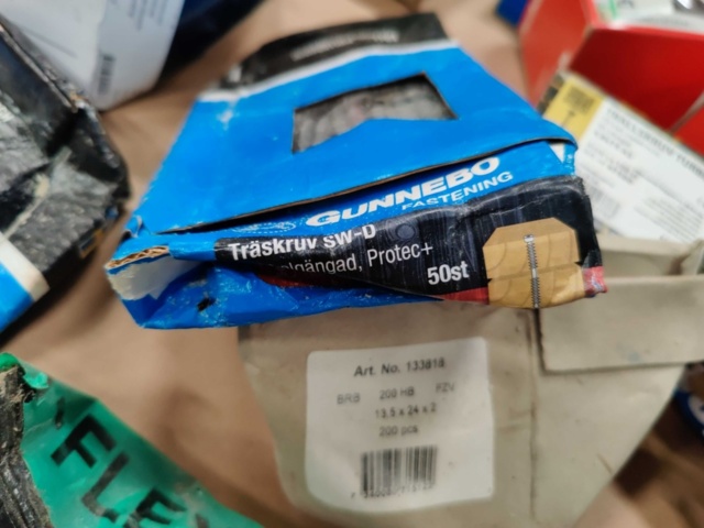 1557999-9 Skruvsortiment, Gunnebo, VSB, Spax, FIXX m.m.