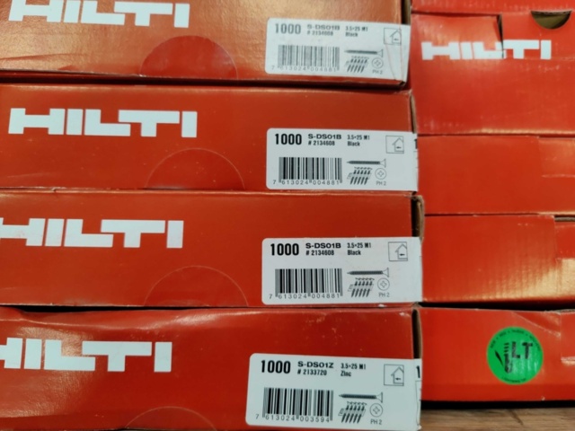 1558001-4 Skruv & bandad skruv, Hilti