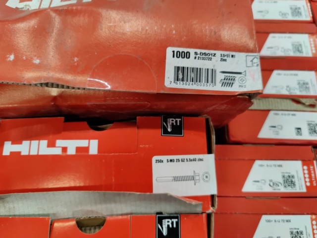 1558001-9 Skruv & bandad skruv, Hilti