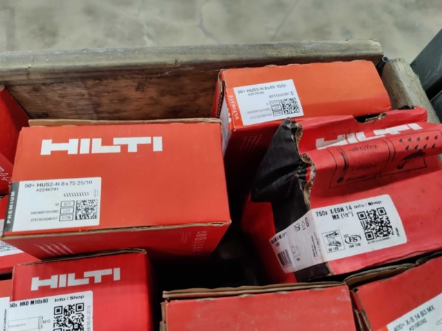 1558001-24 Skruv & bandad skruv, Hilti