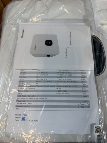 1516510-2 Växelriktare – Growatt MOD 12KTL3-X (Ny/oanvänd)