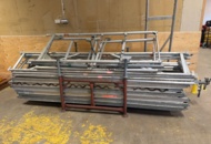 1516514 Collection of scaffolding parts – Layher / Haki / Monzon